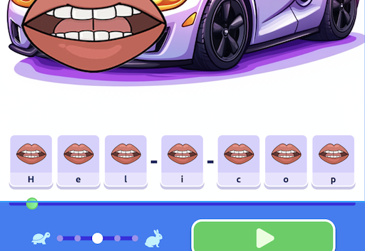 Visual Speech app screenshot